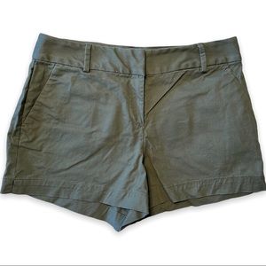 LOFT Riviera Short Olive Green High Rise Stretch Chino Shorts 3.5” Never worn